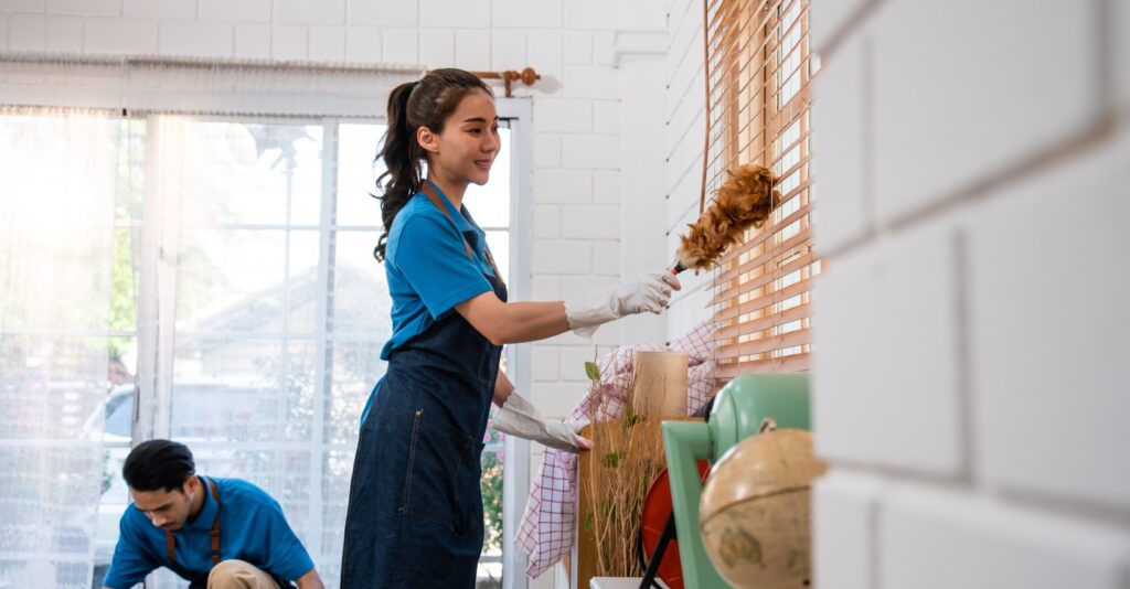 Reinigungsleistungen, Cleaning services