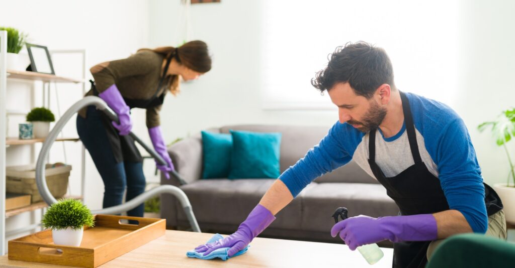 Reinigungsleistungen, Cleaning services